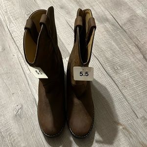 Masterson boot co. size 5.5 brown brand new with tags